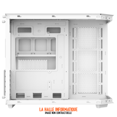Boîtier Xigmatek Cubi M RGB Blanc - Mini Tour Micro ATX