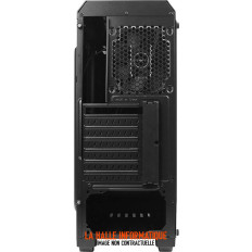 Antec NX100 Boîtier Moyen Tour ATX Vitré Noir/Jaune