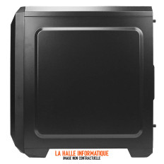 Antec NX100 Boîtier Moyen Tour ATX Vitré Noir/Jaune