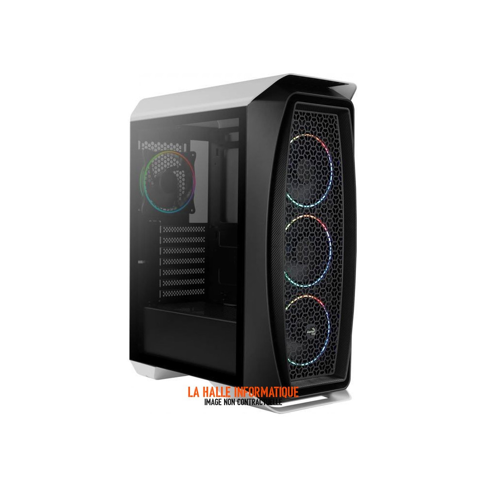 Boîtier Mini Tour Micro ATX AeroCool Aero One Mini Eclipse Blanc