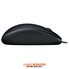 Souris filaire Logitech B110 Silent USB Noir