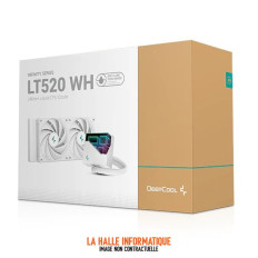 DeepCool LT520 RGB 240mm Blanc - Kit Watercooling efficace