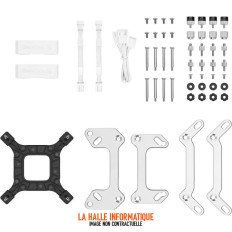 DeepCool LT520 RGB 240mm Blanc - Kit Watercooling efficace