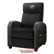 Sofa Cougar Ranger Elite Noir/Or - Fauteuil Gaming Prestige