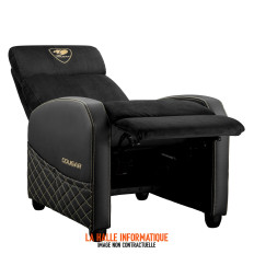 Sofa Cougar Ranger Elite Noir/Or - Fauteuil Gaming Prestige