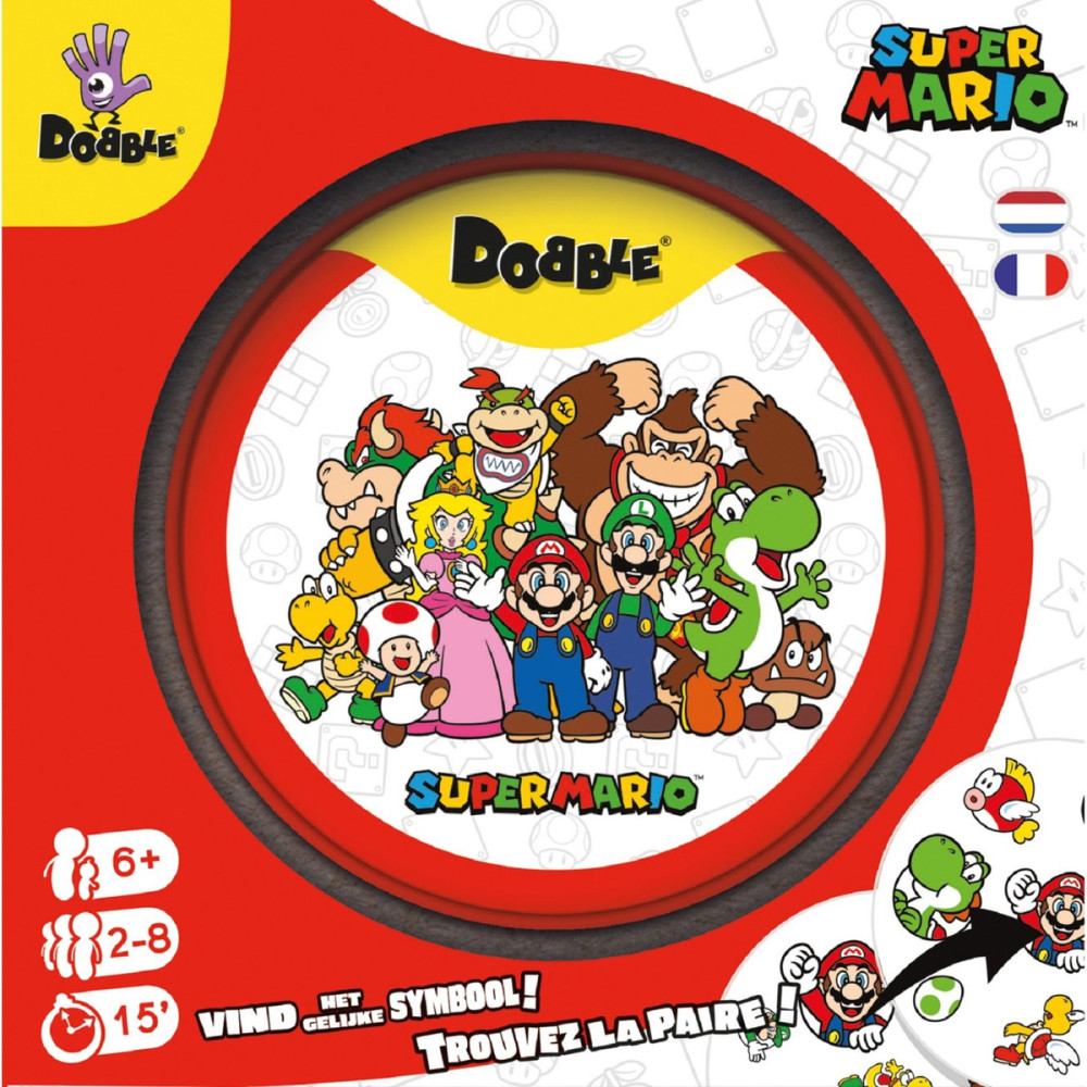 Dobble Super Mario - Jeu d’Ambiance Asmodee