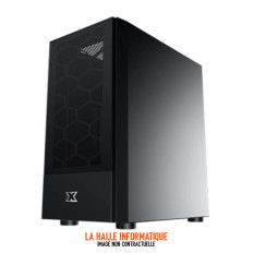 Boitier Micro ATX Xigmatek Oreo RGB Noir vitré