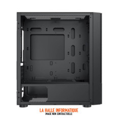 Boitier Micro ATX Xigmatek Oreo RGB Noir vitré
