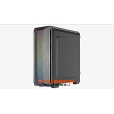 Boîtier ATX AeroCool Skyline v2 RGB Noir - Panneau Vitré