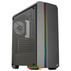 Boîtier ATX AeroCool Genesis v2 RGB Noir Panneau Vitré