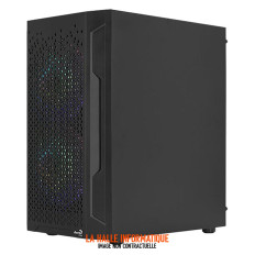 Boîtier Micro ATX AeroCool Trinity Mini RGB Noir | Panneau vitré