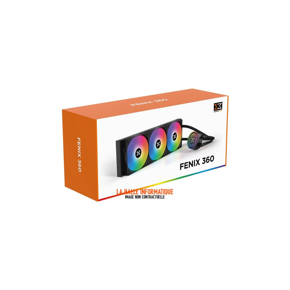 Xigmatek Fenix II RGB 360mm - Kit Watercooling AIO Noir