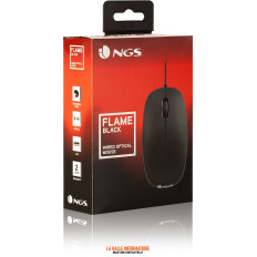 Souris filaire NGS Flame (Noir)