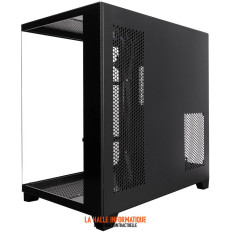 Boîtier ATX 1stPlayer MV8-TP RGB Noir, Panneaux Vitrés