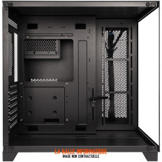 Boîtier ATX 1stPlayer MV8-TP RGB Noir, Panneaux Vitrés