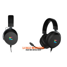 Casque Gamer Zalman HPS610 RGB Noir - Filaire, RGB, Micro