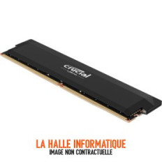 Crucial Pro 16Go DDR5 5600MHz DIMM Noir - Mémoire RAM