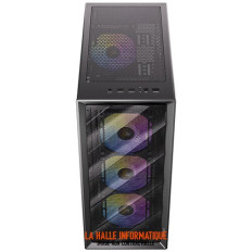 Boîtier ATX Antec AX85 RGB Noir avec Panneau Vitré