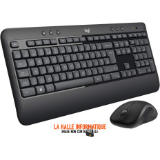 Logitech Pack Clavier/Souris MK540 sans fil noir