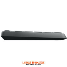 Pack Logitech MK235 Clavier Souris Sans Fil Noir