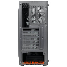 Boîtier ATX AeroCool Prime RGB avec panneau vitré noir