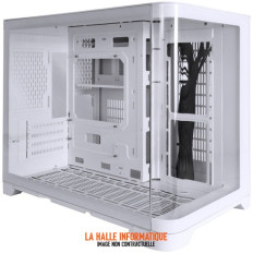 Boîtier Micro ATX 1stPlayer UView 6 RGB Blanc Vitres