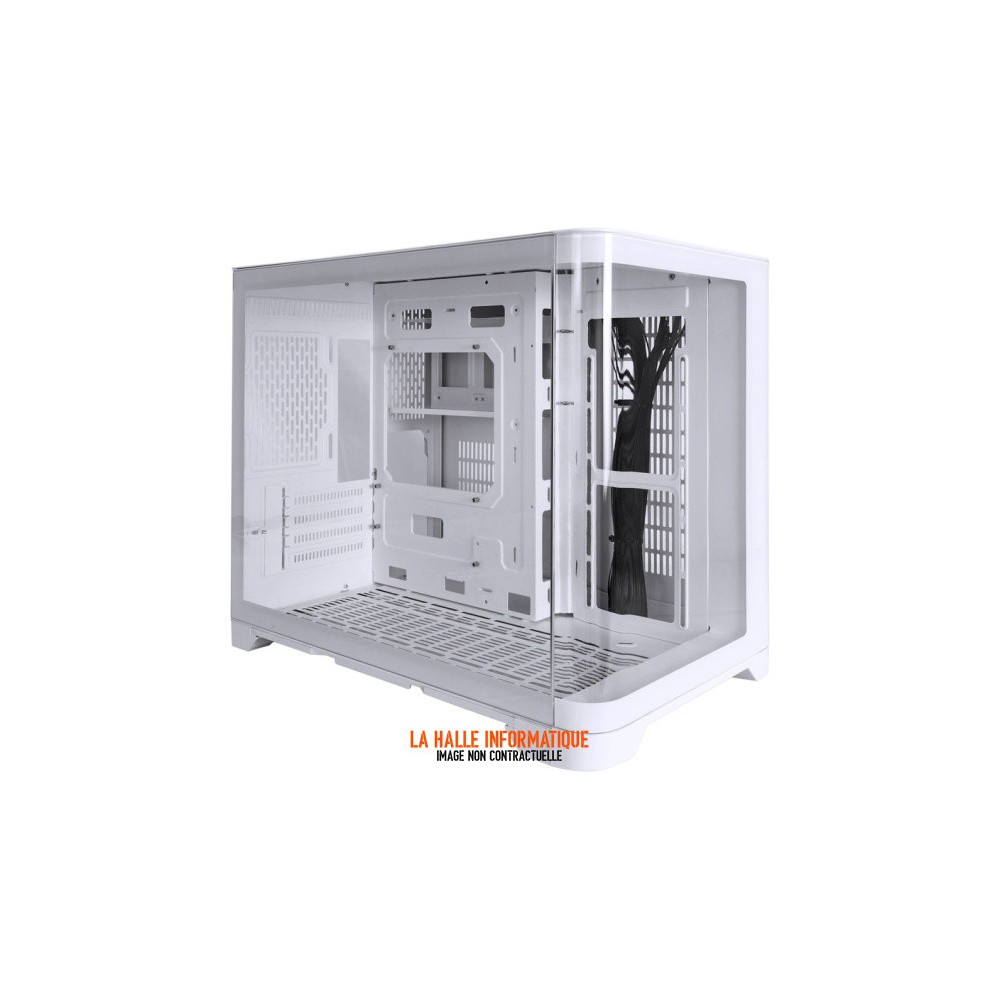 Boîtier Micro ATX 1stPlayer UView 6 RGB Blanc Vitres