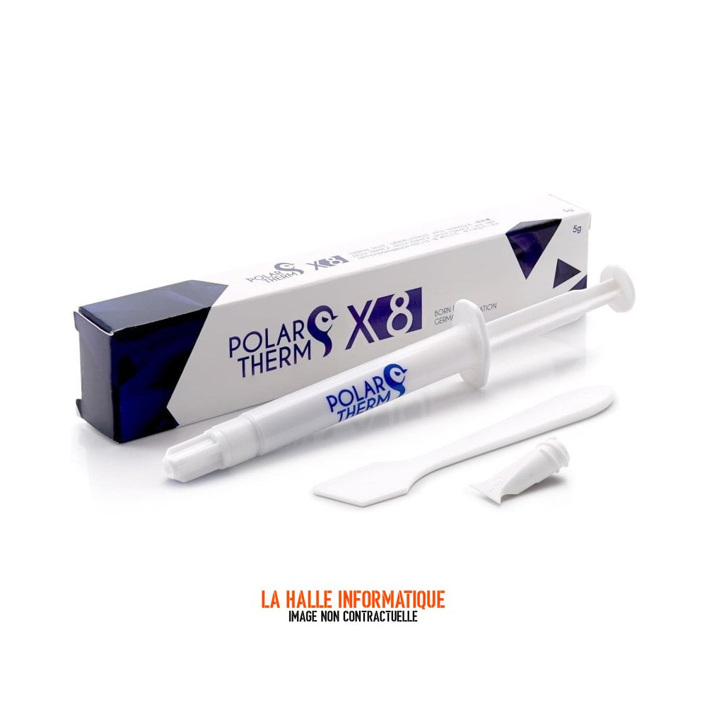 Pâte Thermique PolarTherm X-8 5g - Dissipation optimale
