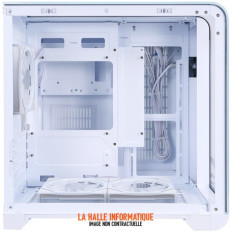 Boîtier Mini Tour Micro ATX 1stPlayer RT5 RGB Blanc