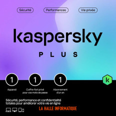 Kaspersky Plus 1 appareil 1 an | Antivirus puissant