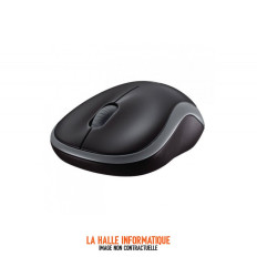 Souris sans fil Logitech M185 Gris - Compacte et fiable