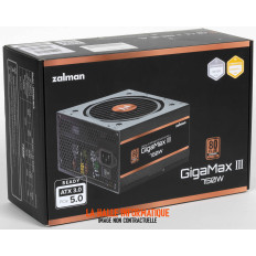 Zalman GigaMax GVIII 750W ATX Noir – Alimentation PC fiable