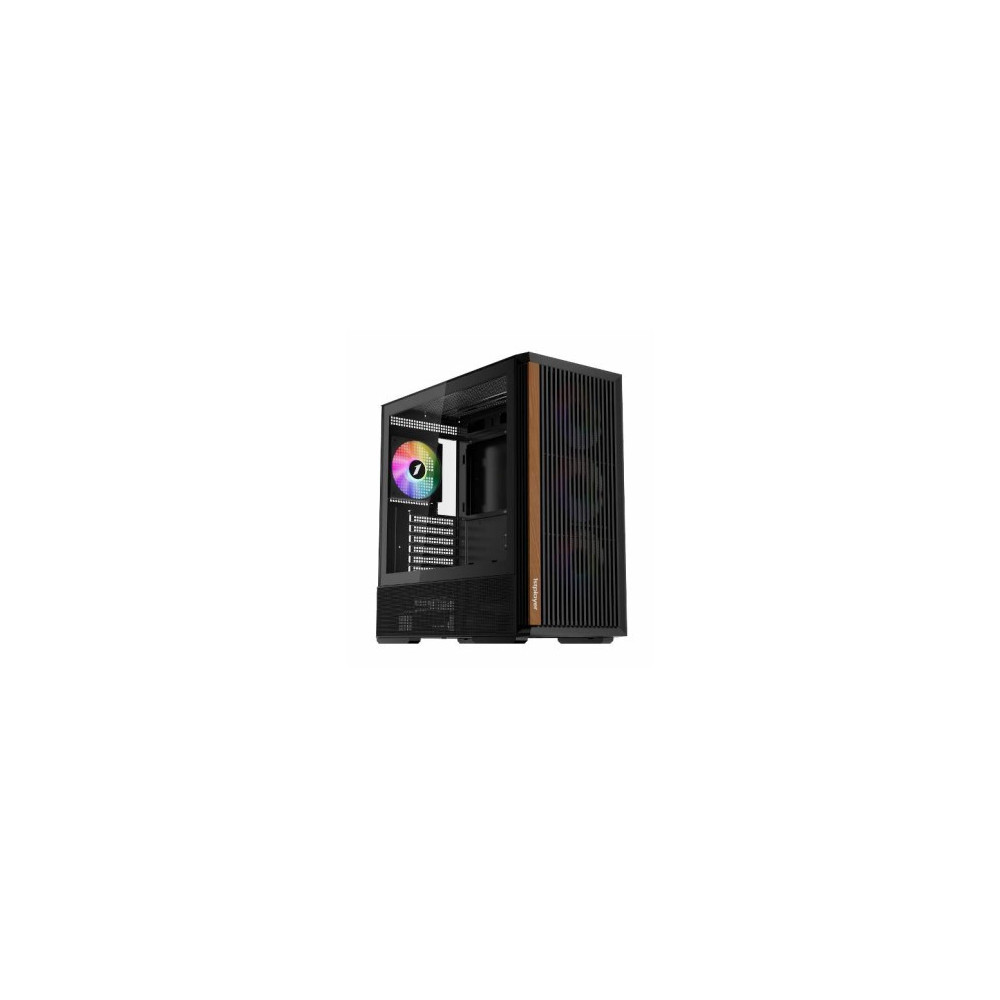 Boîtier ATX 1stPlayer WD7 Noir avec Panneau Vitré