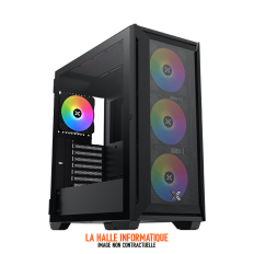 Xigmatek Master X II Pro RGB - Boîtier Moyen Tour E-ATX Noir