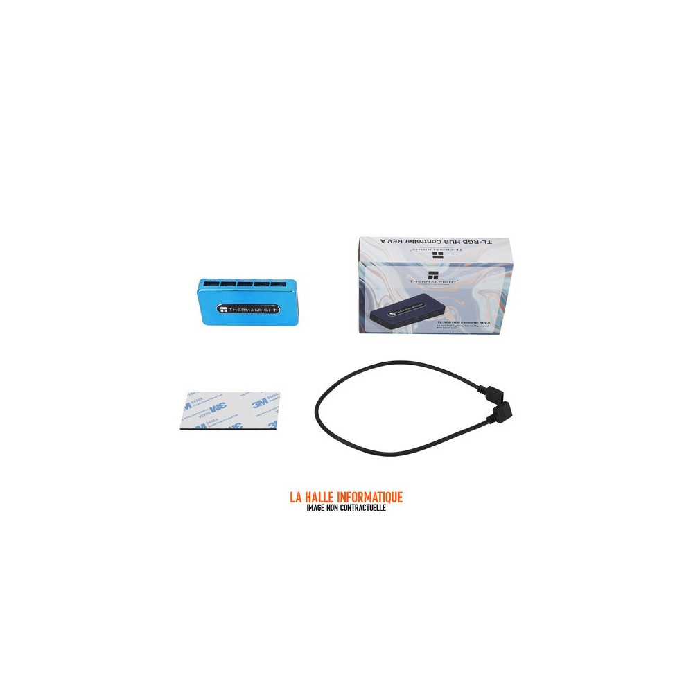 Thermalright RGB Hub Controller Rev.A Bleu - Contrôleur éclairage PC