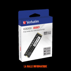 Disque SSD Verbatim Vi3000 512Go - NVMe M.2 Type 2280