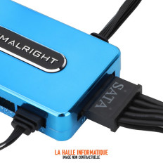 Thermalright RGB Hub Controller Rev.A Bleu - Contrôleur éclairage PC