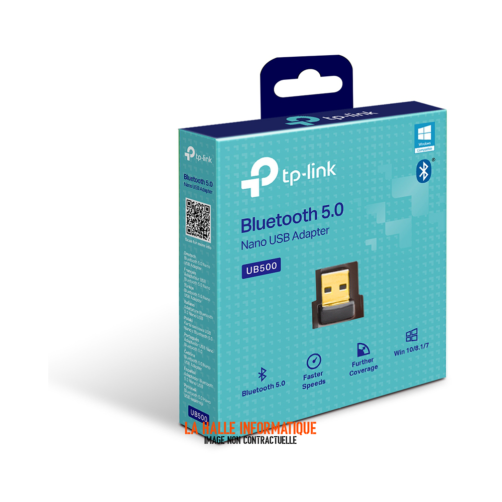 TP-Link UB500 Mini Adaptateur USB Bluetooth 5.0 pour PC