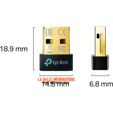 TP-Link UB500 Mini Adaptateur USB Bluetooth 5.0 pour PC