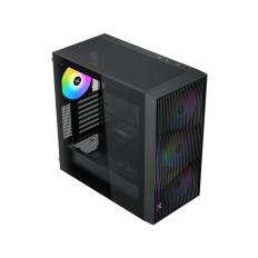 Boîtier Moyen Tour Xigmatek Radiance RGB Noir vitré