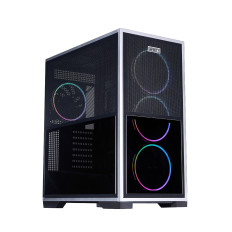 Boîtier Grand Tour 1stPlayer IF8 ARGB Noir – E-ATX, Panneaux Vitrés