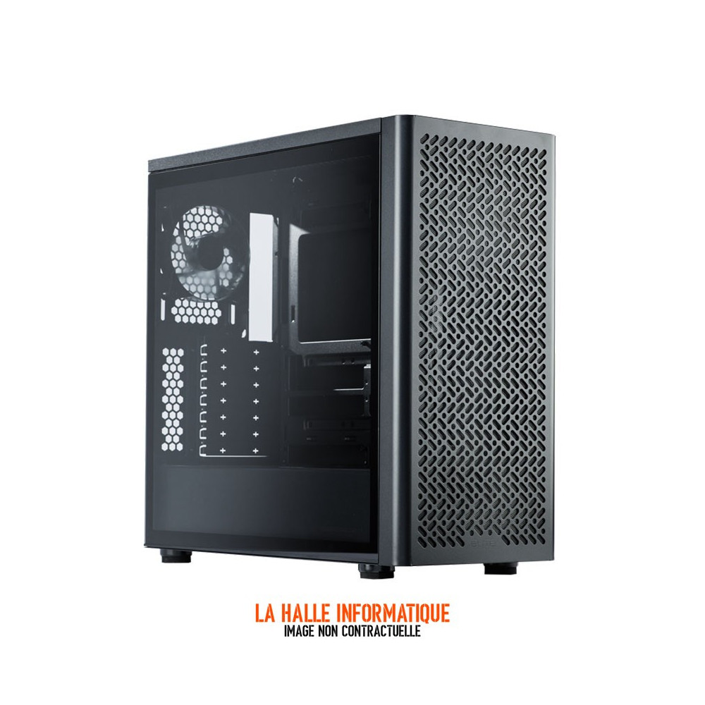 Boîtier ATX Cooler Master Elite 502 Lite Noir Vitré
