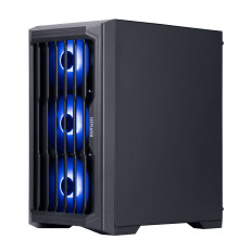 Boîtier ATX 1stPlayer H2 RGB Noir Panneau Vitré