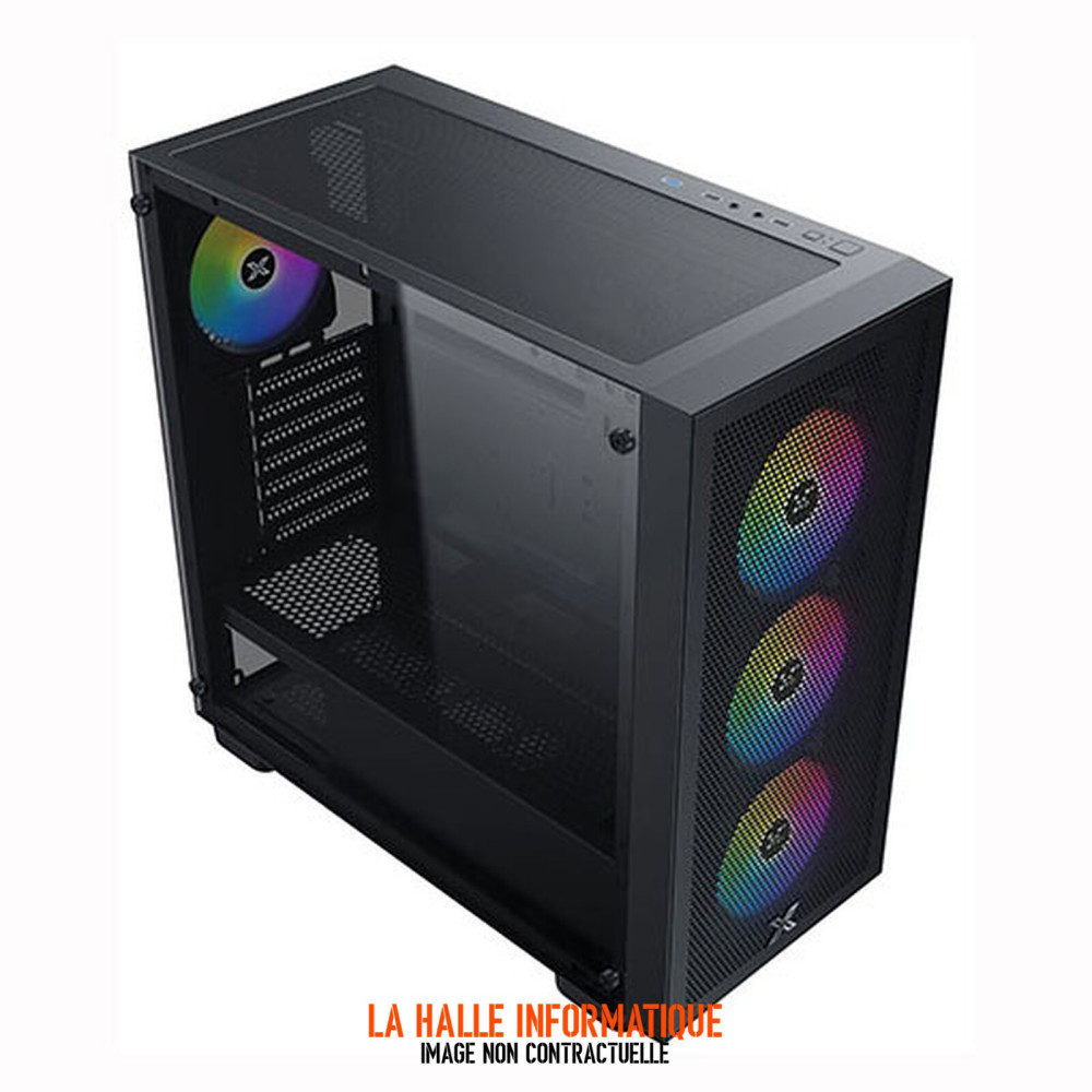 Boîtier E-ATX Xigmatek Gaming G Pro Noir Panneau Vitré
