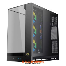 Boîtier Xigmatek Pano II RGB E-ATX Noir - Panneaux vitrés