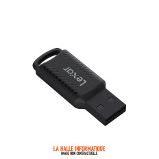 Clé USB Lexar JumpDrive V400 128Go USB 3.0 Noir