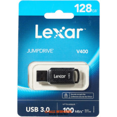 Clé USB Lexar JumpDrive V400 128Go USB 3.0 Noir