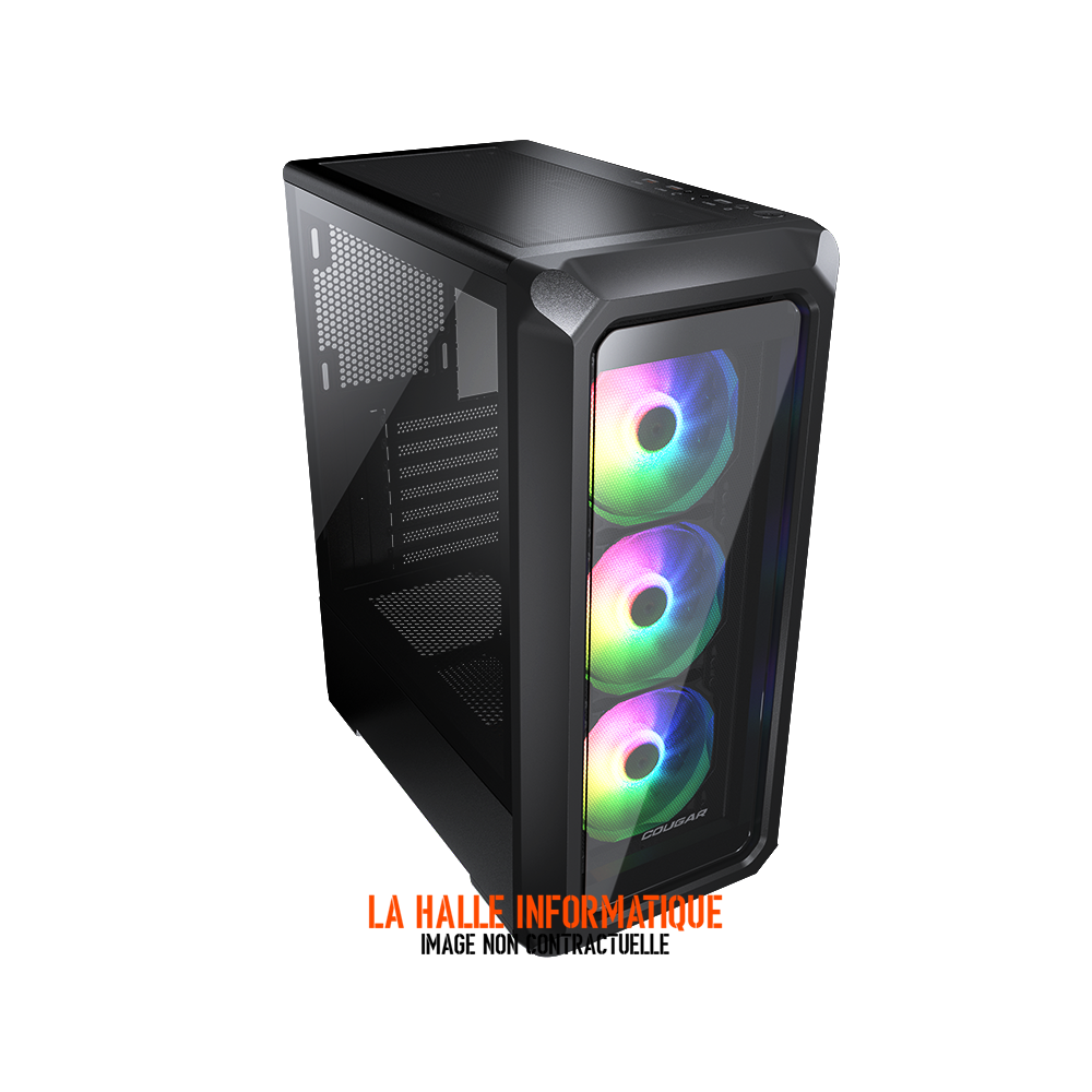 Boîtier ATX Cougar Archon 2 RGB Noir - Panneaux Vitrés