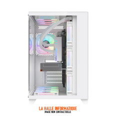 Boîtier ATX 1stPlayer MV8-TP RGB Blanc Vitres | Gaming Design