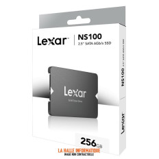 Disque SSD Lexar NS100 256Go - S-ATA 2,5"